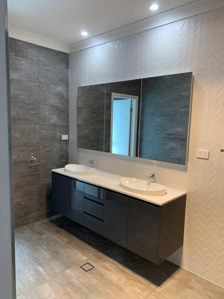 Bathroom stone vanity